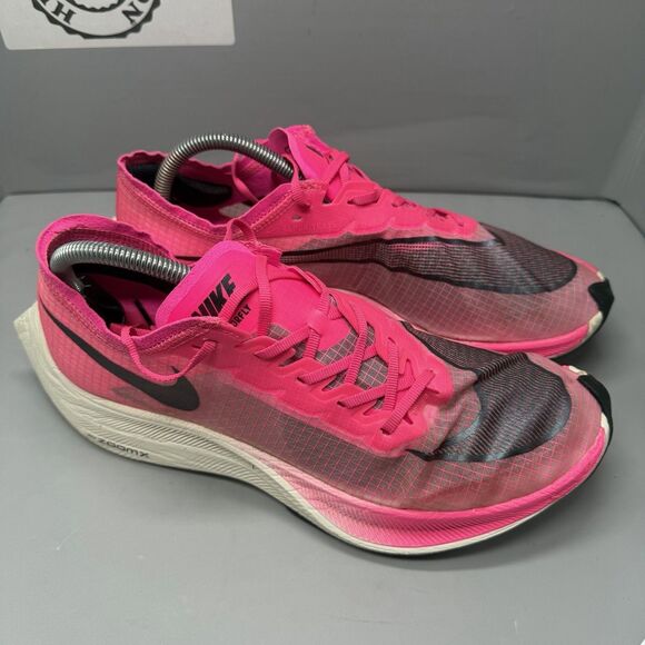 Nike ZoomX Vaporfly Next % Pink Running Shoes AO4568-600 Men Size 9.5 Preowned main image 12